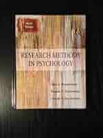Research Methods In Psychology, 9th Edition: John J